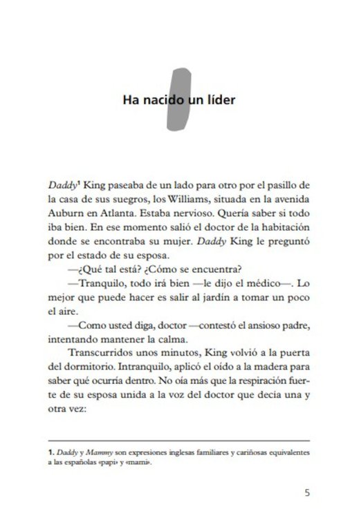 Imagen de Martin Luther King. Un corazón libre. Biografía Joven
