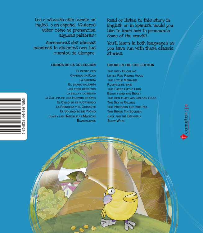Imagen de El cielo se está cayendo - The sky is falling. Audiolibro bilingüe