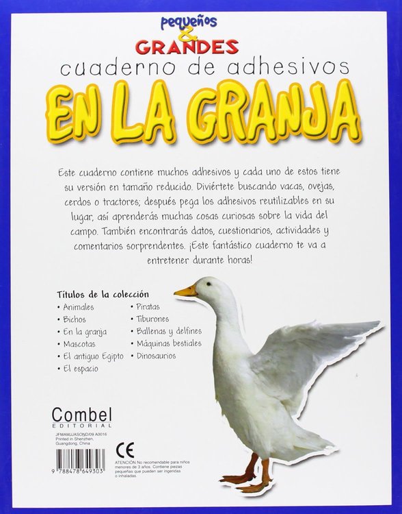 Imagen de En la granja. Cuaderno de adhesivos