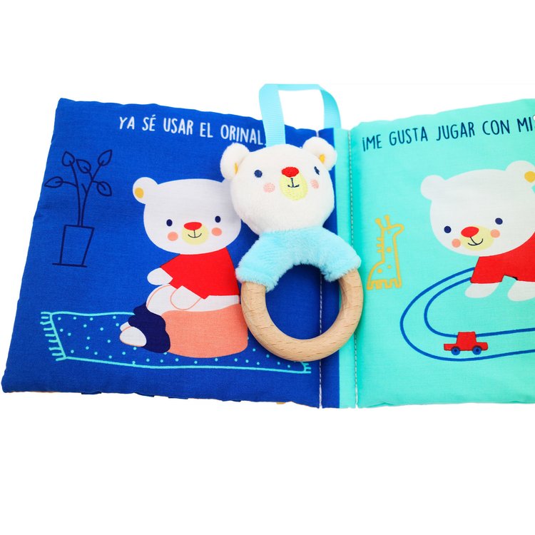Imagen de Hola, Osito. Libro de tela