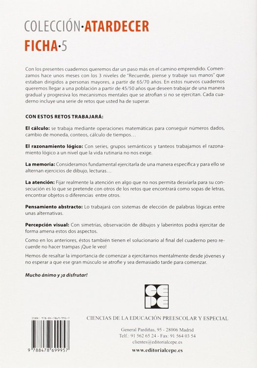 Imagen de Entrene la mente y disfrute. Nivel 2