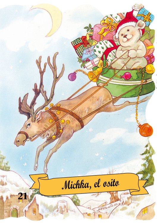 Imagen de Michka, el osito. Troquelados clásicos