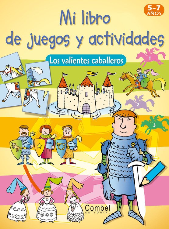 Imagen de Mi libro de juegos y actividades. Los valientes caballeros