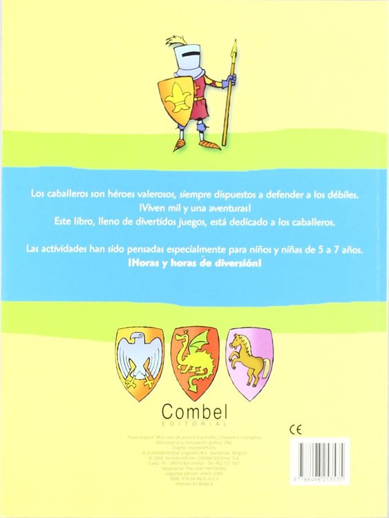 Imagen de Mi libro de juegos y actividades. Los valientes caballeros
