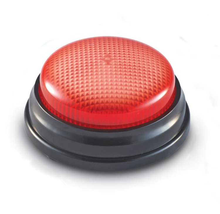 Imagen de Buzzer con luces y sonidos x1 rojo