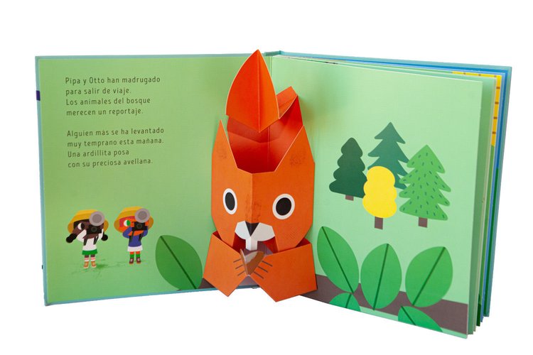 Imagen de Pipa y Otto en el bosque