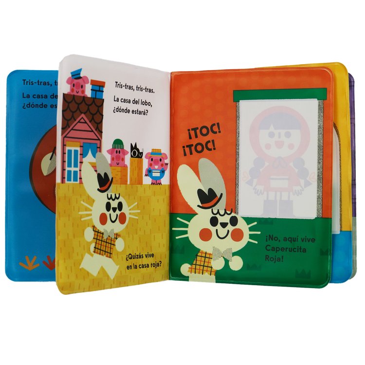 Imagen de ¡Que viene el lobo! Libro de baño
