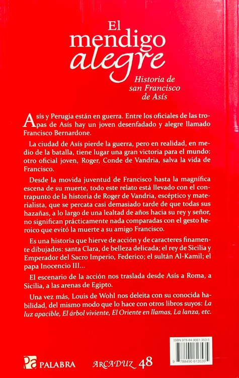 Imagen de El mendigo alegre. Historia de san Francisco de Asís