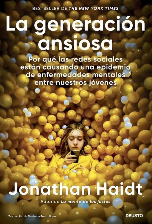 Imagen de La generación ansiosa - Johnathan Haidt