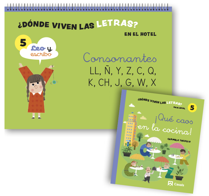 Imagen de ¿Dónde viven las letras? 5 - En el hotel