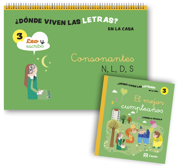 Imagen de ¿Dónde viven las letras? 3- En la casa