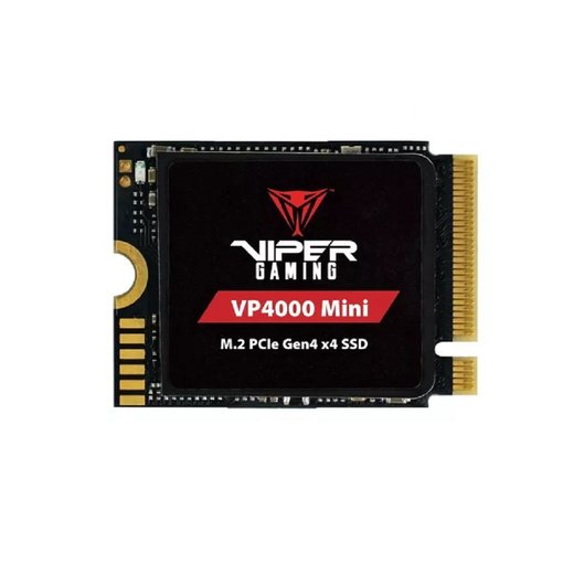 Disco SSD M.2 NVMe Patriot Viper VP4000 Mini 2230 2TB PCIe 4.0 modelo VP4000M2TBM23 con velocidades de hasta 5000 MB/s para Steam Deck, ASUS ROG Ally, MSI Claw y mini PC