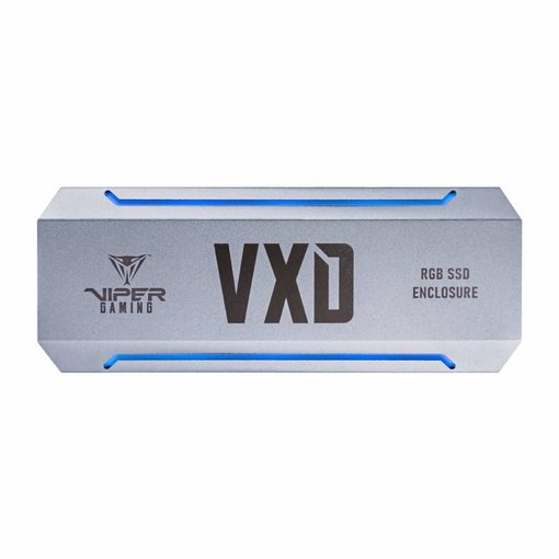 Bahía SSD M.2 Patriot VXD RGB PV860UPRGM USB 3.2 Gen2 Type-C para SSD NVMe 2230 2242 2260 2280 con carcasa de aluminio