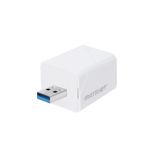 Memoria USB Patriot iLuxe Cube A 512GB USB 3.2 Gen1 Type-A PI512GCUW30A con respaldo automático para iPhone y iPad certificada Apple MFi