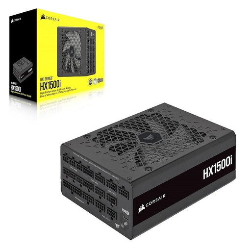 Fuente de Poder CORSAIR HXi HX1500i 1500W Full Modular 80 PLUS Platinum CP-9020255