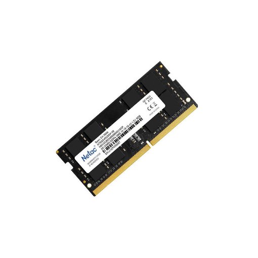 Memoria NETAC 16GB DDR4 2666MHz SODIMM CL19 NTBSD4N26SP-16 para notebook