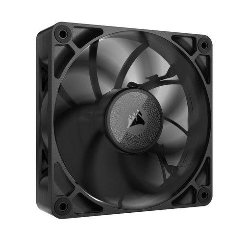 Fan Cooler Corsair iCUE LINK RX120 MAX de 120 mm con control PWM, diseñado como módulo de expansión para el sistema iCUE LINK, con alto flujo de aire y excelente rendimiento para gabinetes y radiadores.