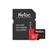 Memoria Micro SD NETAC P500 Extreme Pro 512GB UHS-I U3 V30 A1 NT02P500PRO-512G-R con adaptador SD para cámaras 4K, drones, Nintendo Switch, cámaras de acción y smartphones