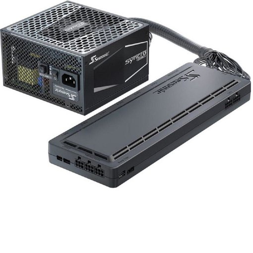 Fuente de alimentación Seasonic SSR-850FB SYNCRO DPC-850 de 850W con certificación 80 Plus Gold para computadoras gamer y equipos de alto rendimiento.