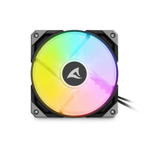Cooler Sharkoon Rebel F50 PWM ARGB Black de 120 mm para CPU