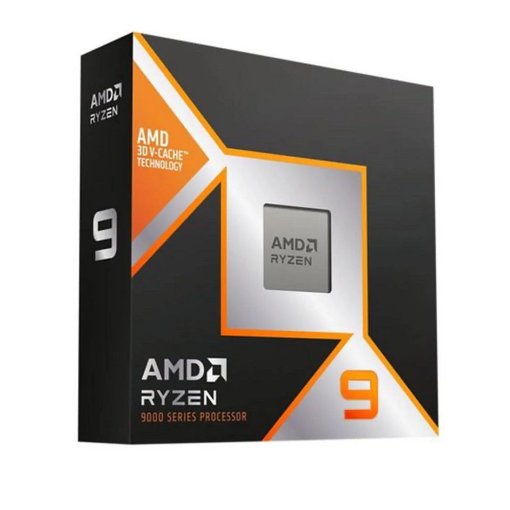 Procesador AMD Ryzen 9 9900X3D — CPU de escritorio con 12 núcleos, 24 hilos, arquitectura Zen 5 con 3D V‑Cache, frecuencia turbo de hasta 5.7 GHz, 128 MB de caché L3 y socket AM5, ideal para gaming avanzado y productividad profesional.