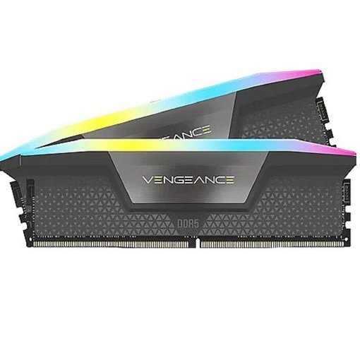 Memoria CORSAIR VENGEANCE RGB 48GB (2x24GB) DDR5 7000MT/s CL36 CMH48GX5M2B7000C36 para PC Gamer, overclocking, edición de video y creación de contenido de alto rendimiento