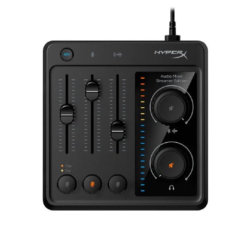 Mezclador de audio HyperX Audio Mixer USB XLR DAC modelo 73C12AA