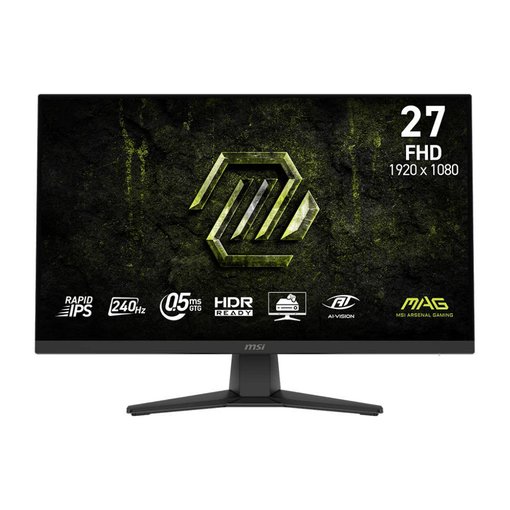 Monitor MSI 272F X24 de 27 pulgadas con panel IPS Full HD 240Hz, 0.5ms, HDMI, DisplayPort y FreeSync para gaming competitivo