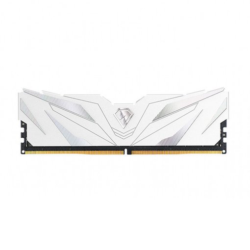 Memoria NETAC Shadow II 16GB DDR5 6000MT/s CL38 White NTSWD5P60SP-16W con disipador de aluminio blanco para PC Gamer, productividad y creación de contenido