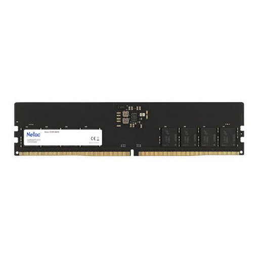 Memoria NETAC BASIC 16GB DDR5 5600MT/s CL46 NTBSD5P56SP-16 para PC de escritorio, gaming, productividad y equipos de alto rendimiento
