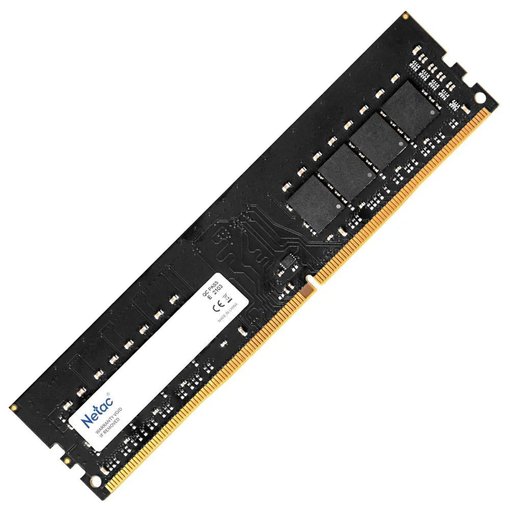 Memoria NETAC BASIC 32GB DDR4 3200MHz CL22 NTBSD4P32SP-32J para PC de escritorio, gaming, productividad y estaciones de trabajo de alto rendimiento