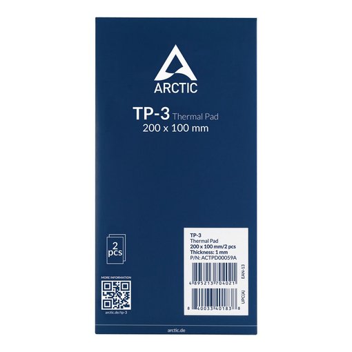 Imagen de THERMAL PAD ARCTIC TP-3 200X100MM 1MM