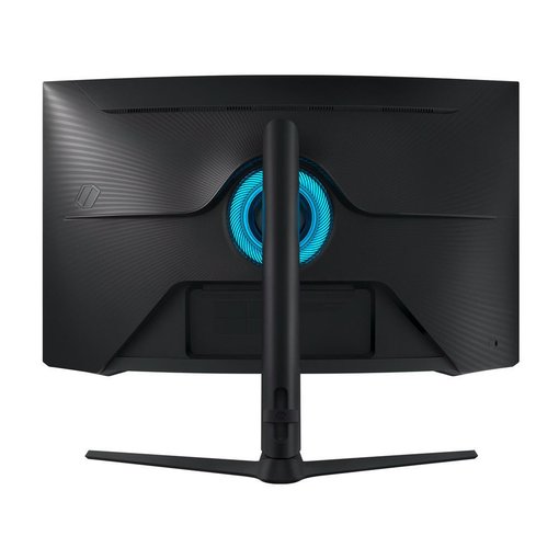 Monitor Samsung Odyssey G6 MSLS32BG650 de 32 pulgadas con resolución QHD 2560x1440, frecuencia de actualización de 240Hz, conexiones HDMI y DisplayPort, ideal para gaming competitivo con imágenes fluidas y gran calidad visual.