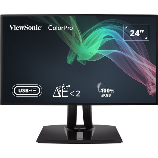 Monitor ViewSonic VP2468a 24 pulgadas Full HD IPS 100% sRGB USB-C
