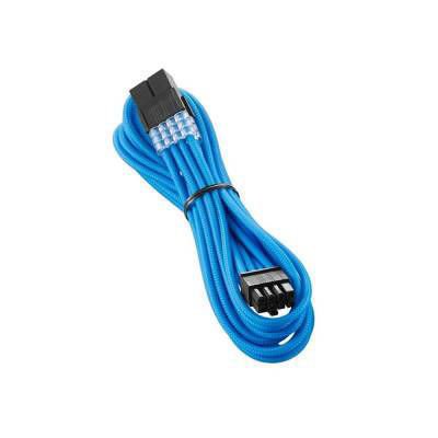 Cable de extensión PCIe 8‑Pin CableMod Pro ModMesh Light Blue de 45 cm, diseño premium y rígido para tarjetas gráficas y gabinetes personalizados