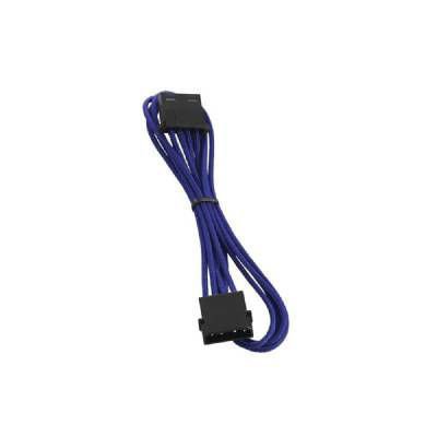 Cable de extensión Molex 4‑Pin CableMod ModFlex azul de 45 cm, diseño flexible y estético para gabinetes personalizados
