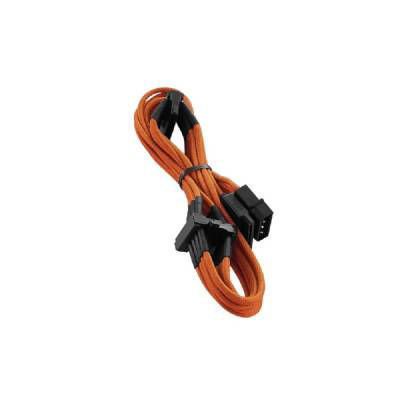 Cable de extensión Molex 4‑Pin CableMod ModFlex naranja de 80 cm, diseño flexible y estético para gabinetes grandes y personalizados