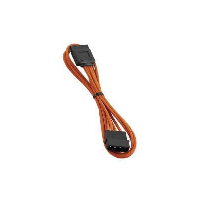 able de extensión/adaptador Molex a SATA CableMod ModFlex naranja de 45 cm, diseño flexible y estético para gabinetes personalizados