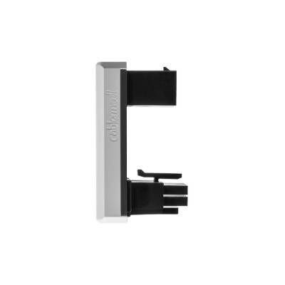 Adaptador CableMod 12VHPWR 180° blanco, diseño premium para GPUs RTX con salida de cable ordenada y segura