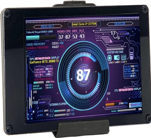 Imagen de MONITOR GOWENIC 5" ARGB TEMPERATURA SISTEMA PC MODDING