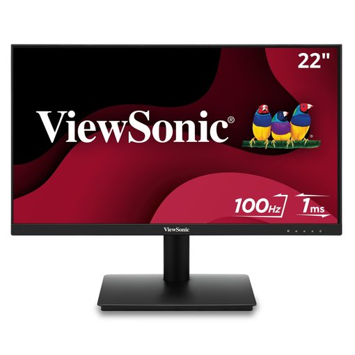 Monitor ViewSonic VA220-H de 22 pulgadas con panel IPS Full HD 75Hz, HDMI y VGA para oficina y uso diario