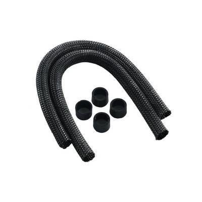 Funda flexible CableMod AIO Sleeving Kit para Corsair en acabado Carbon, mejora estética de mangueras de refrigeración líquida