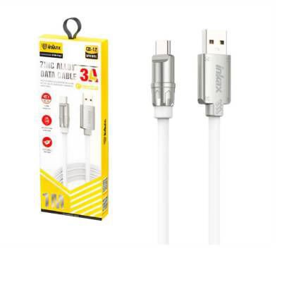 Cable Inkax CB‑12 USB‑C de 1 metro para carga rápida y transferencia de datos