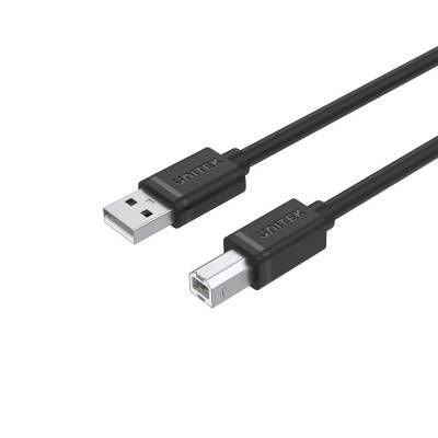 Cable USB impresora UNITEK Y-C430GBK negro de 1 metro