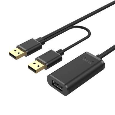 Cable extensor activo Unitek Y-277 USB 2.0 macho a hembra de 5 metros con repetidor de señal