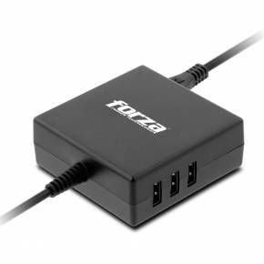 Imagen de ADAPTADOR UNIVERSAL FORZA FNA-790 90W PARA NOTEBOOK CON USB Y 7 PUNTAS