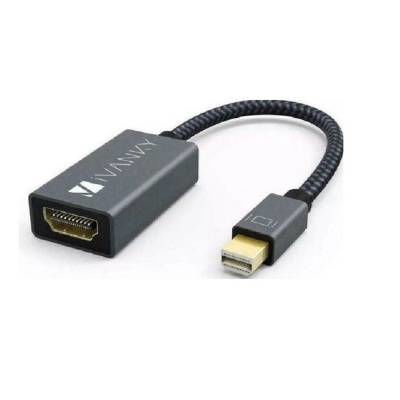 Adaptador iVANKY Mini DisplayPort macho a HDMI hembra 4K UHD con cable de nylon trenzado