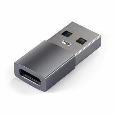 Imagen de ADAPTADOR USB A TO USB-C SATECHI SPACE GRAY ST-TAUCM