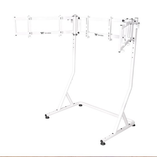 Soporte triple para monitor WH GSC-MSP-MDSLWH-01 con brazo ajustable para tres pantallas