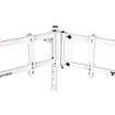 Imagen de SOPORTE TRIPLE PARA MONITOR WH GSC‑MSP‑MDSLWH‑01 THERMALTAKE